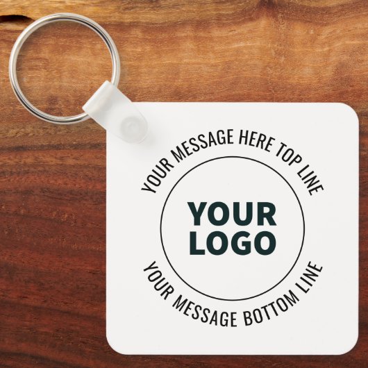 ロゴシンプルまたはイメージで置き換える方法 キーホルダー (正面)