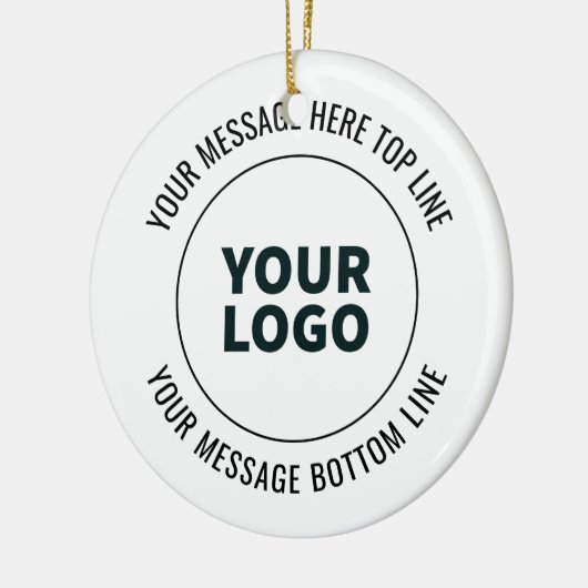 ロゴシンプルまたはイメージで置き換える方法 セラミックオーナメント (左)