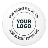 ロゴシンプルまたはイメージで置き換える方法 セラミックノブ (正面)