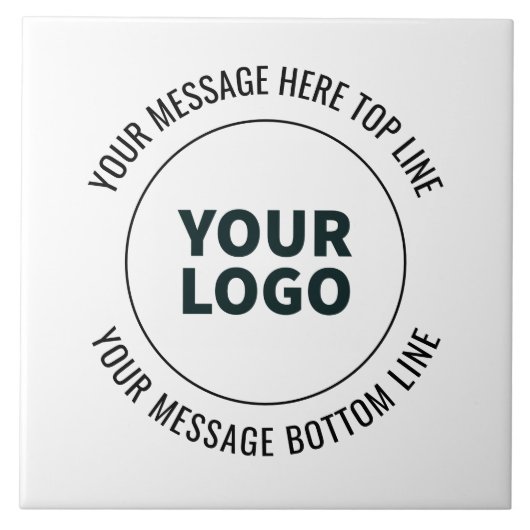 ロゴシンプルまたはイメージで置き換える方法 タイル (正面)