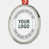 ロゴシンプルまたはイメージで置き換える方法 メタルオーナメント (左)