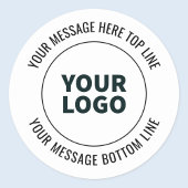 ロゴシンプルまたはイメージで置き換える方法 ラウンドシール