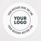 ロゴシンプルまたはイメージで置き換える方法 ラベル (デザイン2)