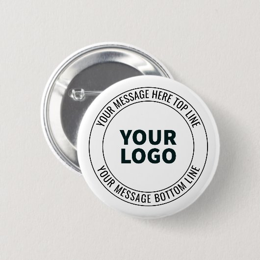 ロゴシンプルまたはイメージで置き換える方法 缶バッジ (正面&裏面)