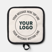 ロゴシンプルまたはイメージで置き換える方法 鍋敷き (正面)