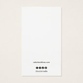 ロゴシンプルネックレスイヤリングディスプレイカードの追加 (裏面)