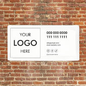 ロゴシンプルプロフェッショナルバナー 横断幕