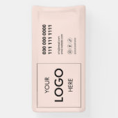 ロゴシンプルプロフェッショナルバナー 横断幕