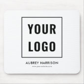 ロゴシンプルプロフェッショナル マウスパッド (正面)