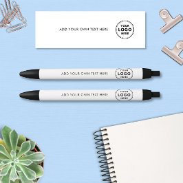 ロゴシンプルプロモーション事業 黒ボールペン