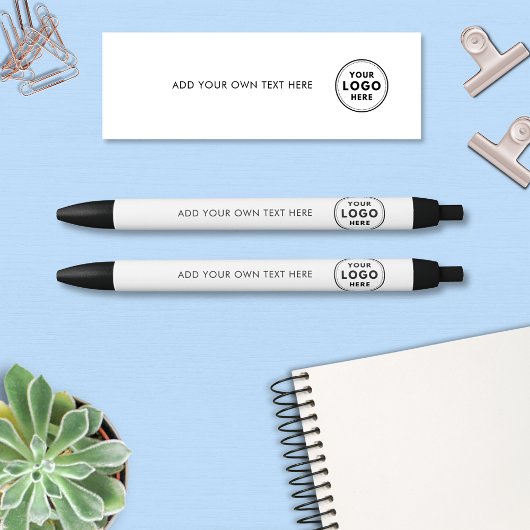 ロゴシンプルプロモーション事業 黒ボールペン