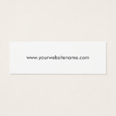 ロゴシンプルモダン服つるラベル (裏面)