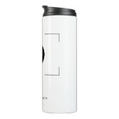 ロゴシンプルモダン業務企業の タンブラー (回転右)