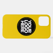 ロゴシンプルロゴ交換iPhoneケース iPhoneケース (裏面横)