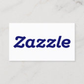 ロゴシンプル付きホワイト名刺 名刺 (裏面)