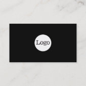 ロゴシンプル付き 名刺 (裏面)