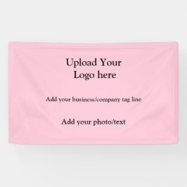 ロゴシンプル文字会社baを追加エレガントする 横断幕