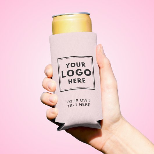 ロゴシンプル文字業 スリム缶クーラー