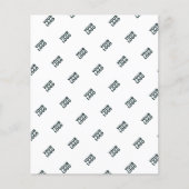 ロゴシンプル繰り返しロゴ |白 (正面)