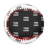 ロゴシンプル繰り返しロゴ 野球ボール (正面左)