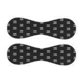 ロゴシンプル繰り返しロゴ |黒 野球ボール (パネル)