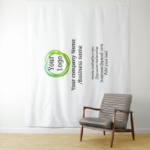 ロゴシンプル金ゴールドwebサイトの追加ソーシャルt タペストリー (インサイチュ)