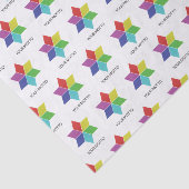 ロゴシンボルモットー会社ビジネスプロモーション 薄葉紙 (詳細)