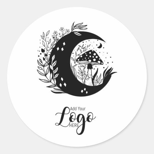 ロゴシールベーキングステッカー ラウンドシール (正面)