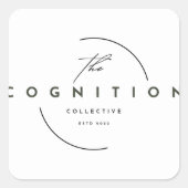 ロゴシール スクエアシール (正面)