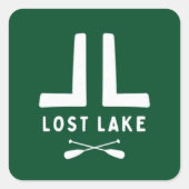 ロゴシール スクエアシール (正面)