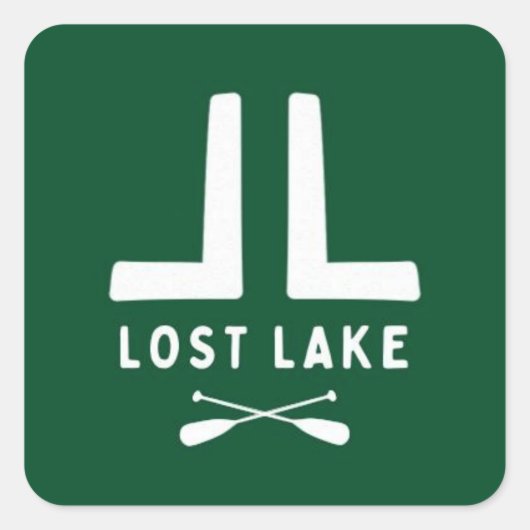 ロゴシール スクエアシール (正面)