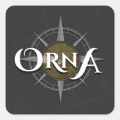 ロゴシール スクエアシール (正面)