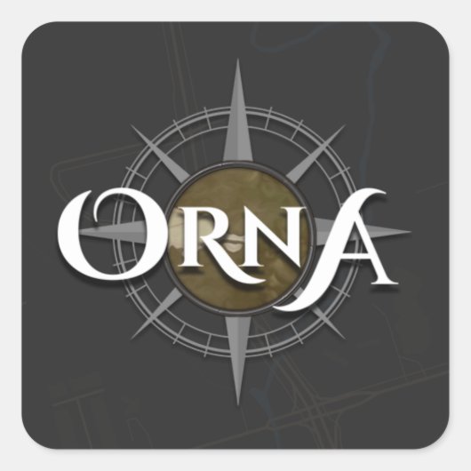 ロゴシール スクエアシール (正面)