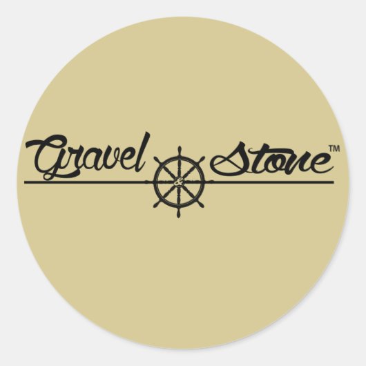 ロゴシール ラウンドシール (正面)