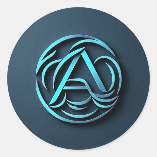 ロゴシール ラウンドシール (正面)