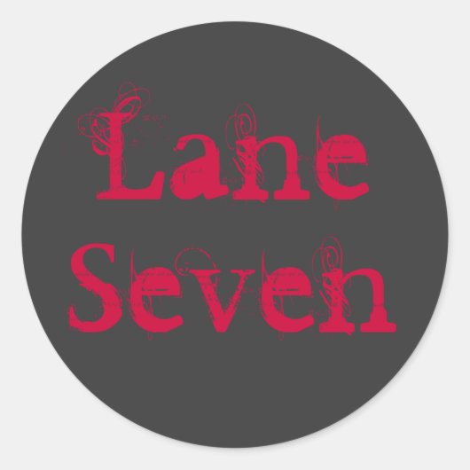 ロゴシール ラウンドシール (正面)