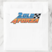 ロゴシール 長方形シール (バッグ)