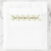 ロゴシール 長方形シール (バッグ)