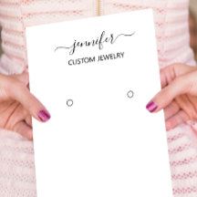 ロゴジュエリーカードソーシャルメディア白黒