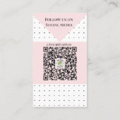 ロゴジュエリーカー気にドの追加 名刺 (裏面)