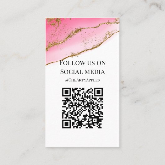 ロゴジュエリー気にカードの追加 名刺 (裏面)