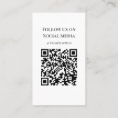 ロゴジュエリー気にカードの追加 名刺 (裏面)