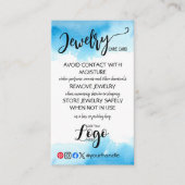 ロゴジュエリー気にカードの追加 名刺 (正面)