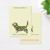 ロゴジュエリー表示カードをパンチに (デスク)