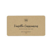 ロゴスクリプトとタイプライターのKraft製品の追加 ラベル (正面)