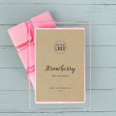 ロゴスクリプトとタイプライターのKraft製品ラベルの追加 ワインラベル