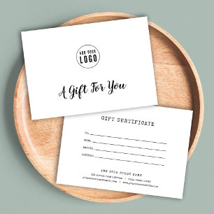 ロゴスクリプトとタイプライターギフト証明書の追加