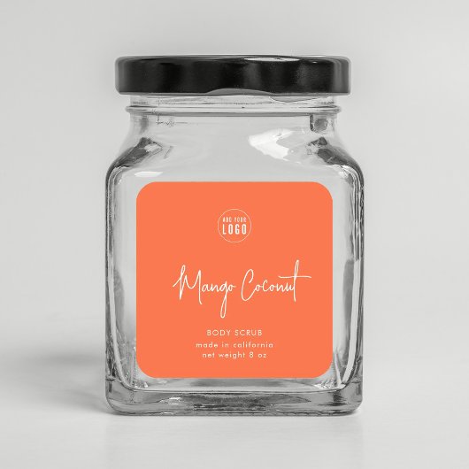 ロゴスクリプトの追加カスタムの色の最小値 スクエアシール