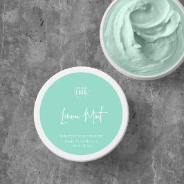 ロゴスクリプトの追加カスタムの色の最小値 ラウンドシール