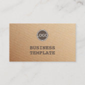 ロゴスタイリッシュ付きサンドグラフィックスのグラデーションきらめく 名刺 (正面)